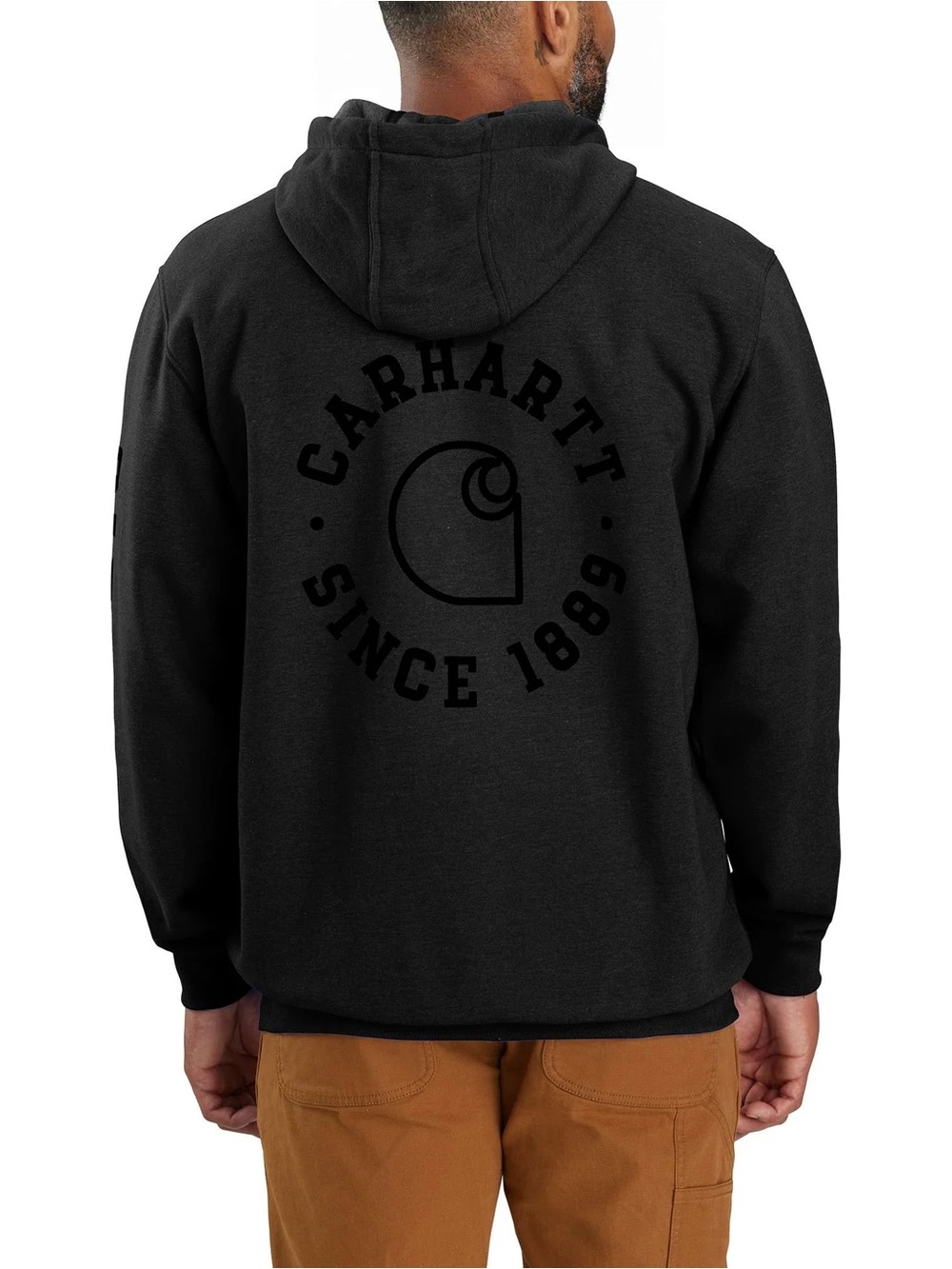 Carhartt Rain Defender Loose Fit Midweight 1889 Distressed Graphic Sweatshirt